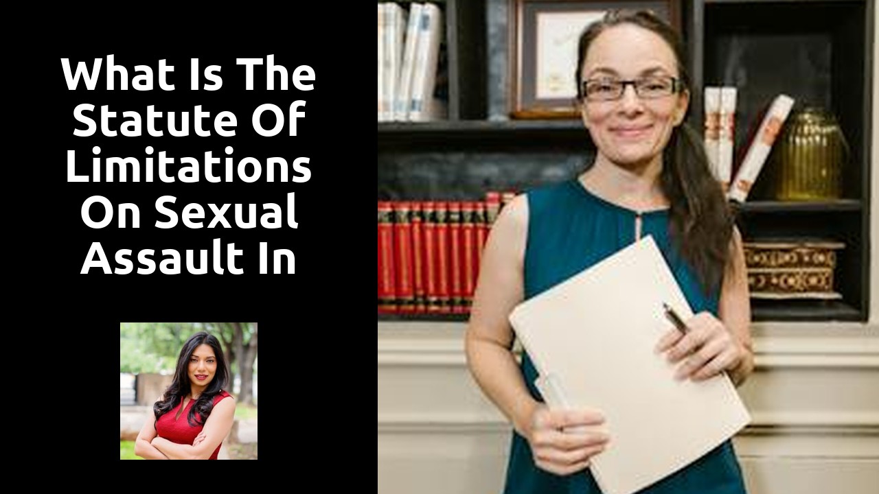What is the statute of limitations on sexual assault in Texas?